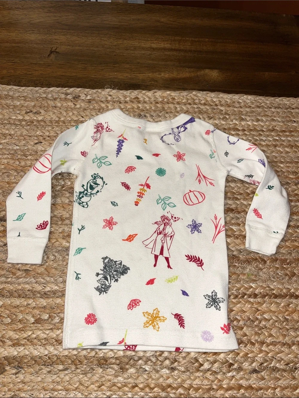 Hanna Andersson pajama set size 18-24m long sleeve Frozen ll